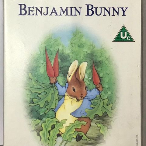 The tale of Peter Rabbit and Benjamin Bunny  Vhs