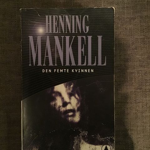 Pocketbok: Henning Mankell, Den femte kvinnen