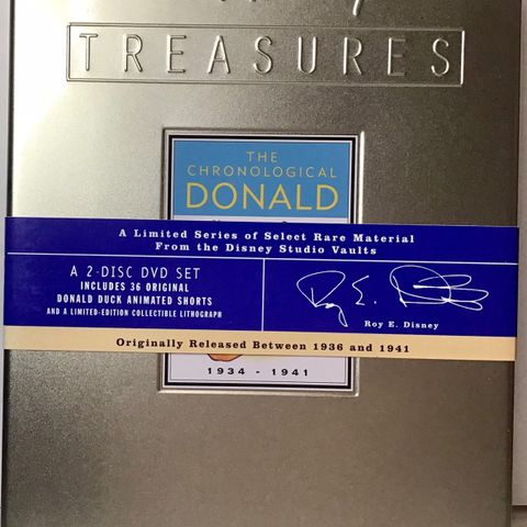 Disney Treasures : The Chronological Donald  Som ny!!