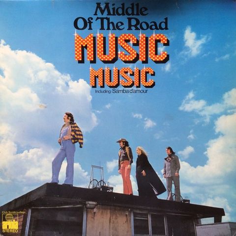 Middle Of The Road – Music Music (LP, Album, Club, RE,1974)(Tyskland)