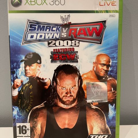 SmackDown VS Raw 2008 til Xbox 360