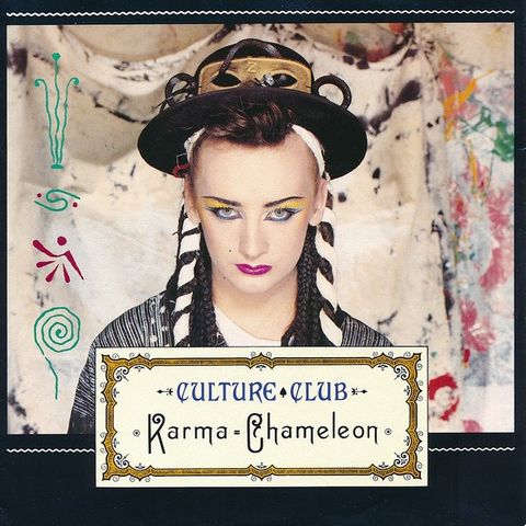 Culture Club – Karma Chameleon (7", Single 1983)(Scandinavia)