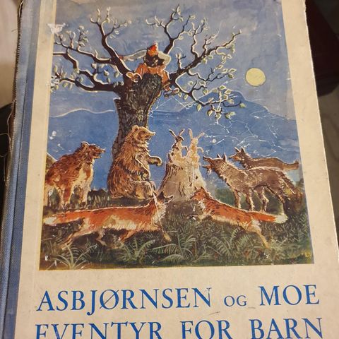 Vintage Asbjørnsen og Moe eventyr for barn 3.opplg