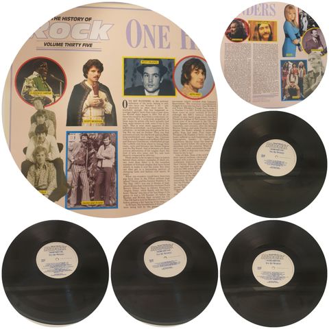 VINTAGE/RETRO LP-VINYL "ONE HIT WONDERS/THE HISTORY OF ROCK "