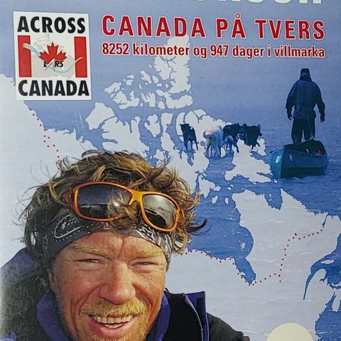 DVD.LARS MONSEN.CANADA PÅ TVERS.