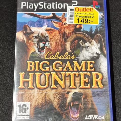 Cabelas Big Game Hunter (Nytt/Forseglet)