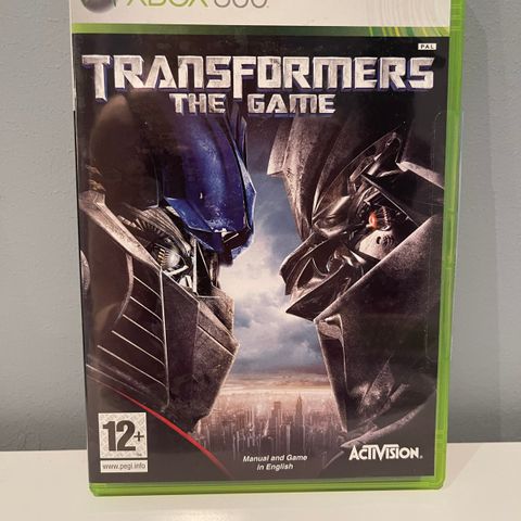 Transformers the game for Xbox 360