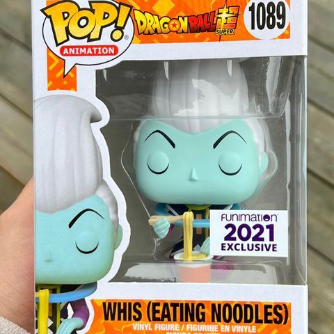 Funko Pop! Whis (Eating Noodles) | Dragon Ball Super (1089) Excl. to FUNimation
