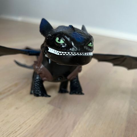 Stor Dragon Toothless Snusken drage figur