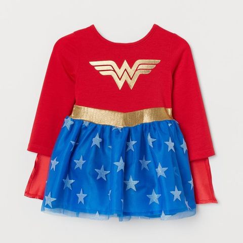 Superheltkostyme  - Wonder Woman - Baby - 62-68  2-6 months