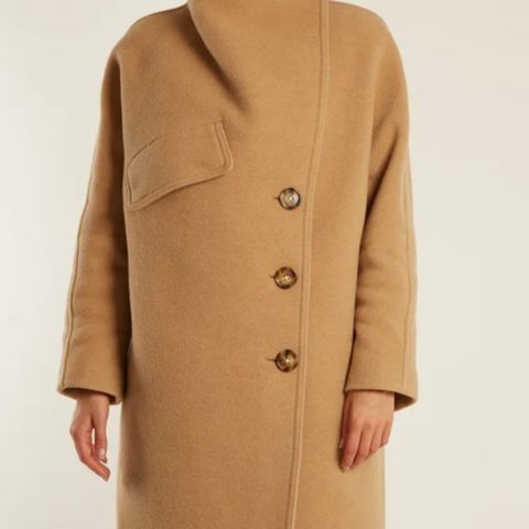 Acne funnel neck coat