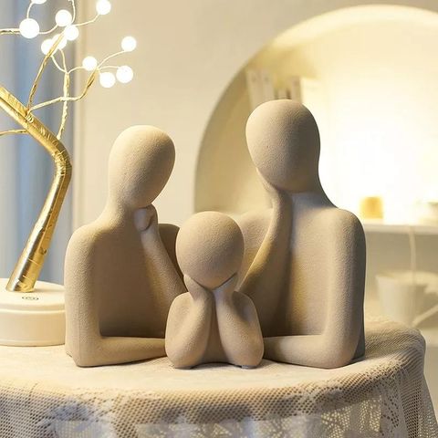 Family Abstract Body Silicone Candle Molds Silikonform Stearinlys