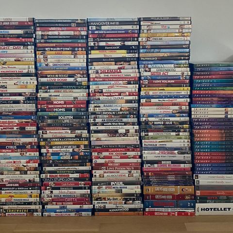Stor film samling