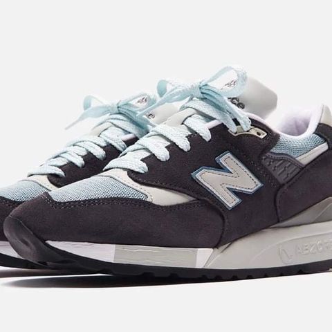 New Balance Kith x 998 Made In USA 'Steel Blue' M998KT Str 42 sneakers