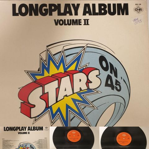 VINTAGE/RETRO LP-VINYL "STARS ON 45/LONGPLAY ALBUM VOLUM 2 -1981"