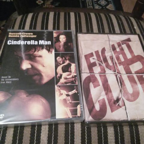 Fight Club - Cinderella Man. - Terminator 3- Sky Captain  Norske tekster