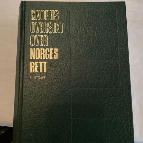 Norges rett bok