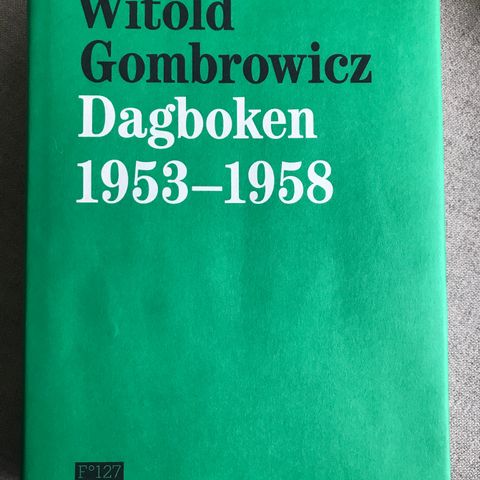 Dagboken 1958-1963 av Witold Gombrowicz