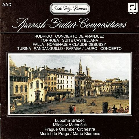 Rodrigo, Torroba, Falla, Turina, Lauro – Spanish Guitar Compositions, 1990