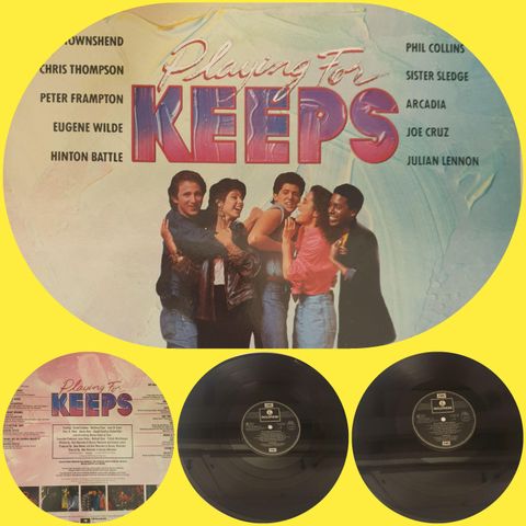 VINTAGE/RETRO LP-VINYL "PLAYING FOR KREPS 1986"