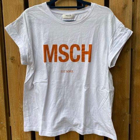 Tskjorte med MSCH print