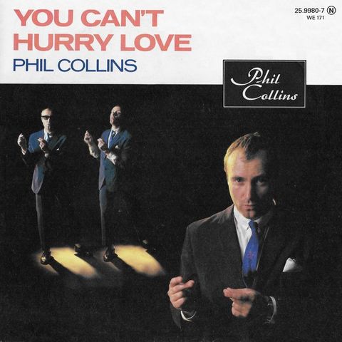 Phil Collins – You Can't Hurry Love ( 7", Single 1982)(Tyskland)