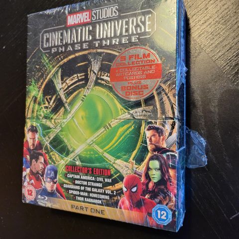 Samleboks Marvel cinematic universe phase 3 part one Collectors Edition