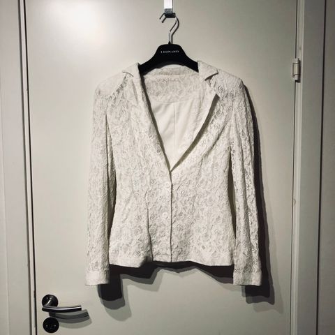 Hvit blazer / White blazer