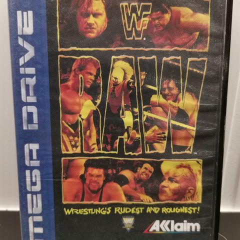 WWF RAW Wrestling Sega Mega Drive