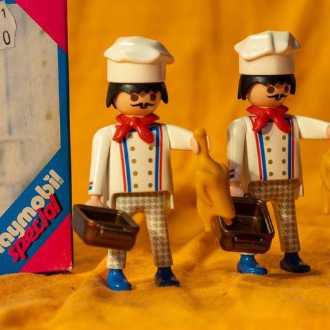 Playmobil 4593 (3stk.) - French cook / fra 2001