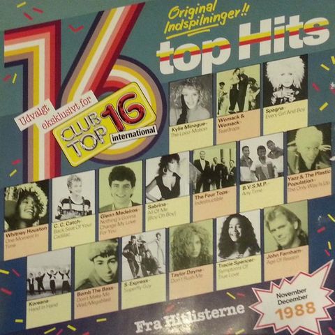 Club Top 16 - November/December 88 ( LP, Comp 1988)(Tyskland)