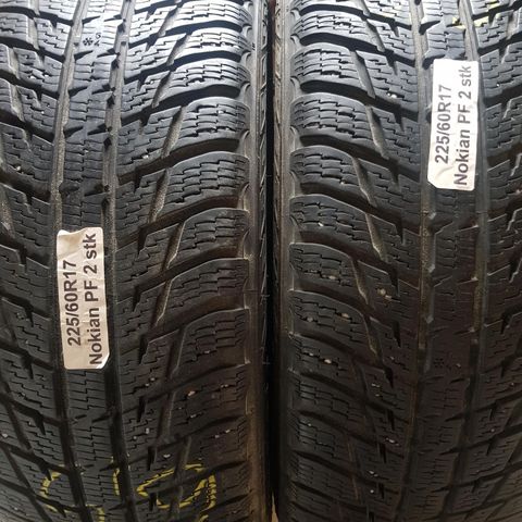 2..vinter dekk .225/60R17