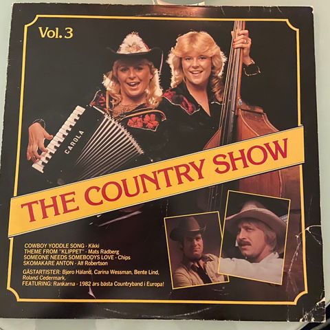 Norske vinyl Lp plater innen Country  C&W