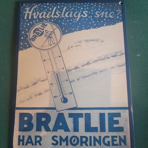 Bratlie emaljeskilt