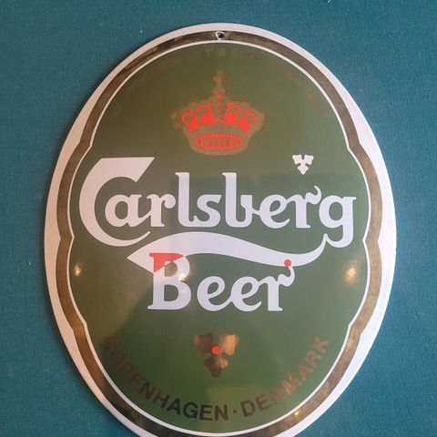 Carlsberg emaljeskilt