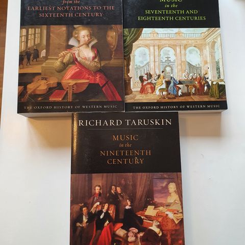 The Oxford History of Western Music volume 1-3, Richard Taruskin