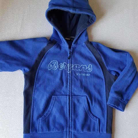 Bergans fleece bukse og jakke str.104