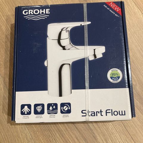 Grohe start flow servantarmatur krom