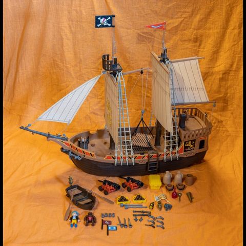 Playmobil 3750 - Pirate ship / fra 1978