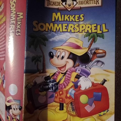 Disney.mikkes sommersprell.1995.vhs.