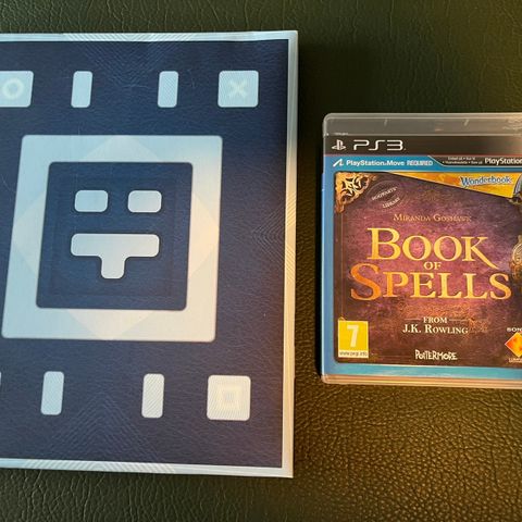 playstation 3 PS3 Wonderbook: Book of Spells spill barn MOVE