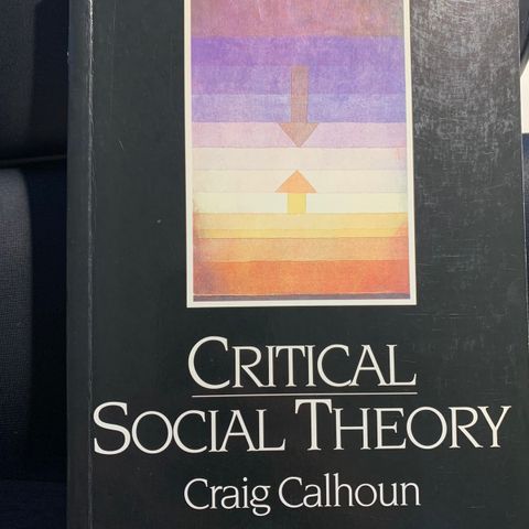 Critical Social Theory av Craig Calhoun