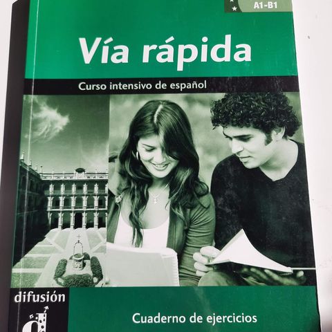 Spansk fagbok: Vía rápida, cuaderno de ejercicios