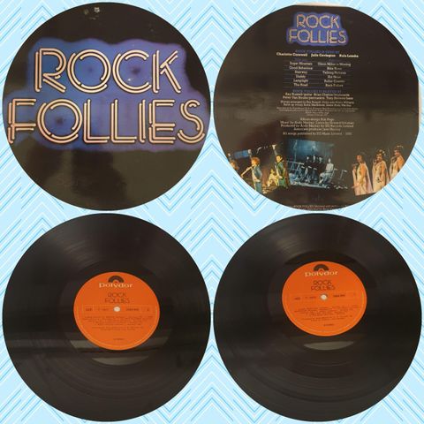 VINTAGE/RETRO LP-VINYL "ROCK FOLLIES 1976"