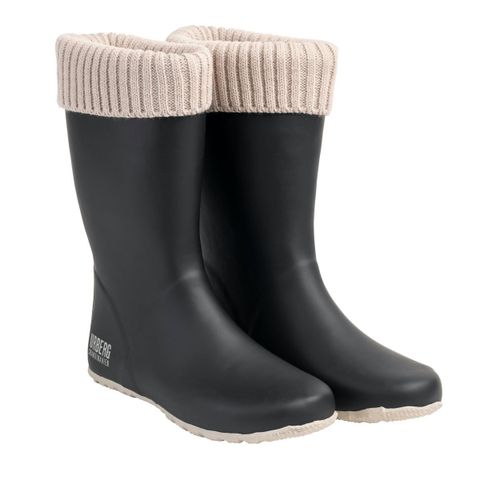 Urberg Lysekil Boot Black gummistøvler, str 37-38