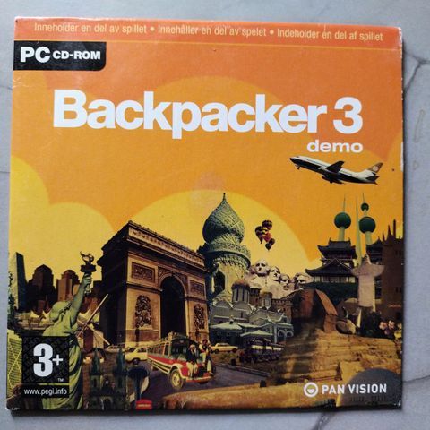 Pc spill. Backpacker 3  Demo. Bilag til Donald 08/06.