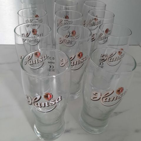 HANSA glass.