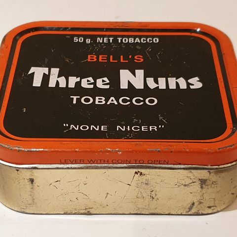 Blikkboks - Bell's Three Nuns Tobacco