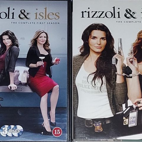 6 DVD.RIZZOLI & ISLES.SEASON 1 & 3.