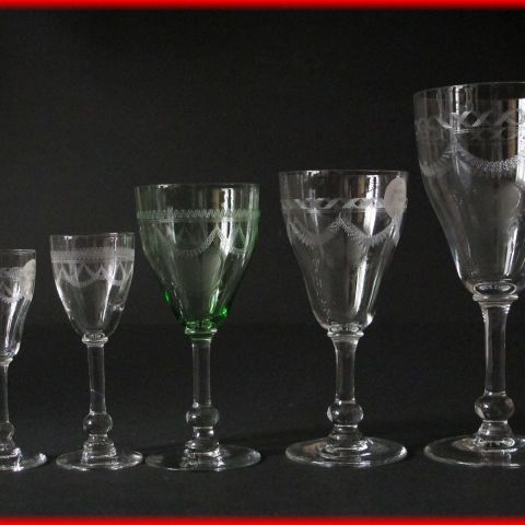 Hadeland glass Sara 1925-1940